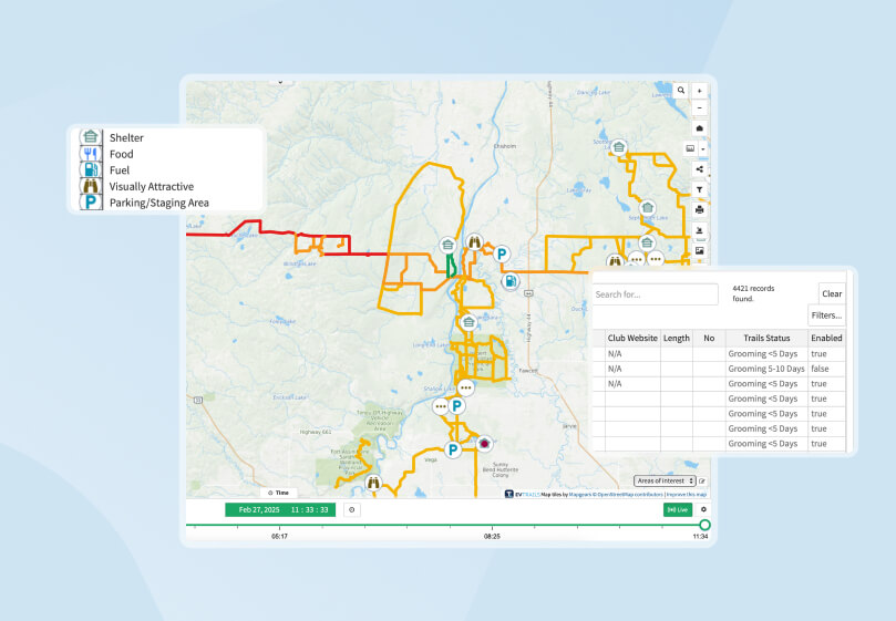 Trail Manager Map